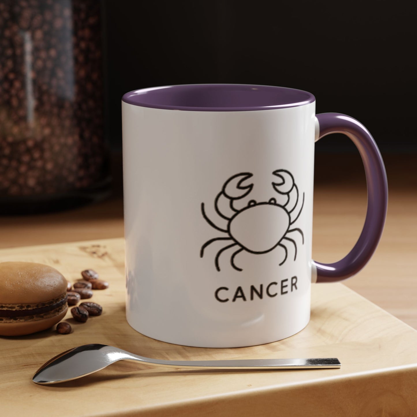 Cancer Zodiac Accent Mug (11oz & 15oz)