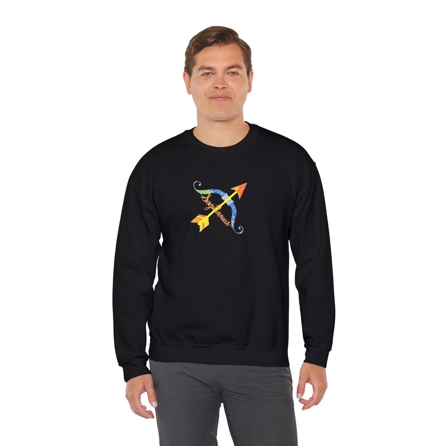Sagittarius Zodiac Unisex Heavy Blend™ Crewneck Sweatshirt