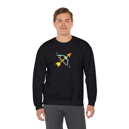 Sagittarius Zodiac Unisex Heavy Blend™ Crewneck Sweatshirt