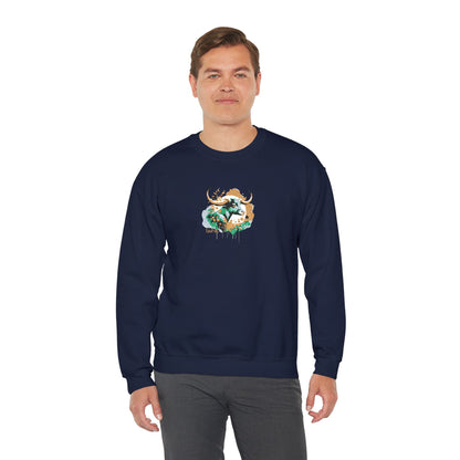Taurus Zodiac Unisex Heavy Blend™ Crewneck Sweatshirt