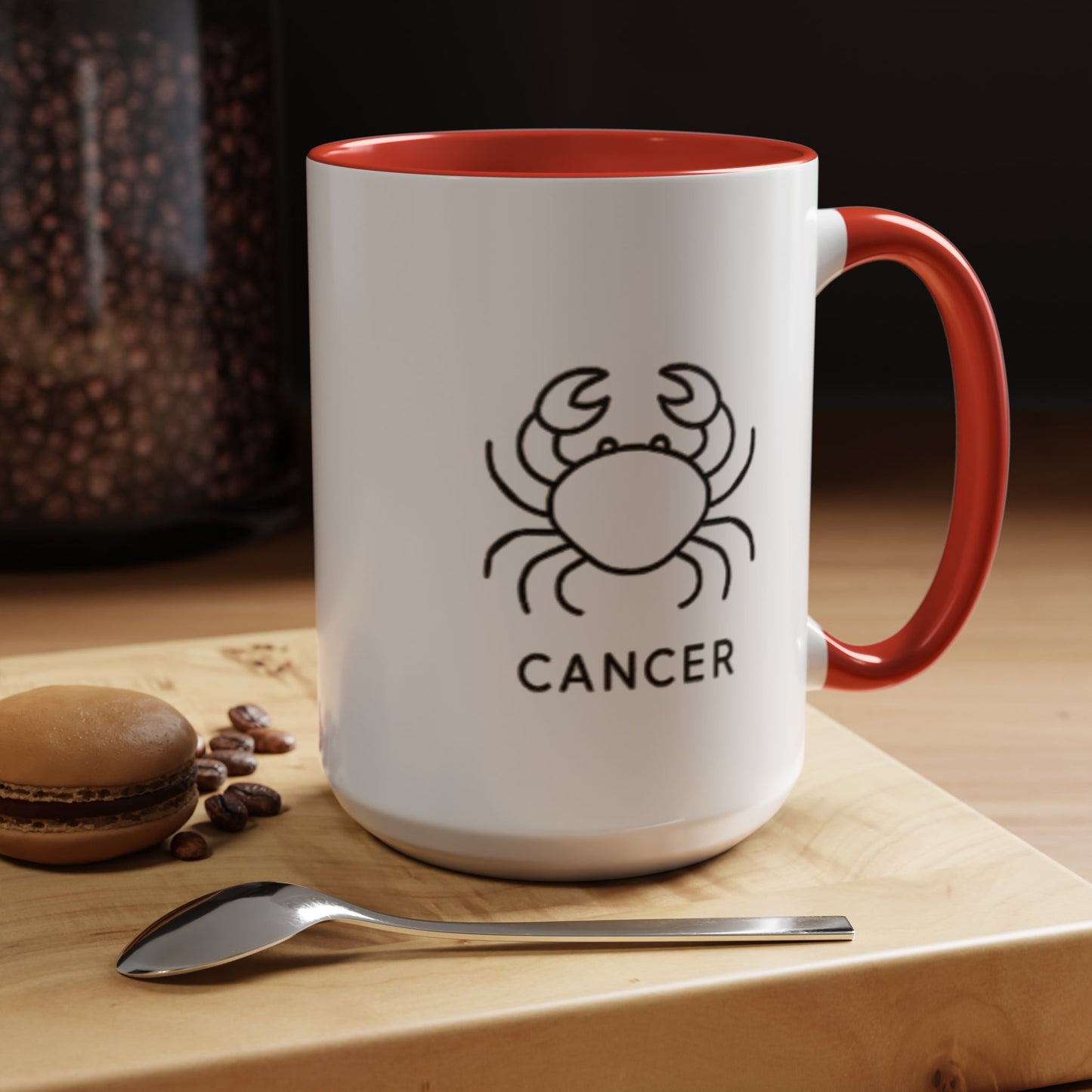 Cancer Zodiac Accent Mug (11oz & 15oz)