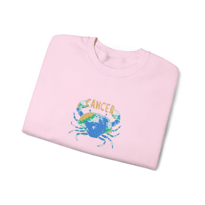 Cancer Zodiac Unisex Heavy Blend™ Crewneck Sweatshirt