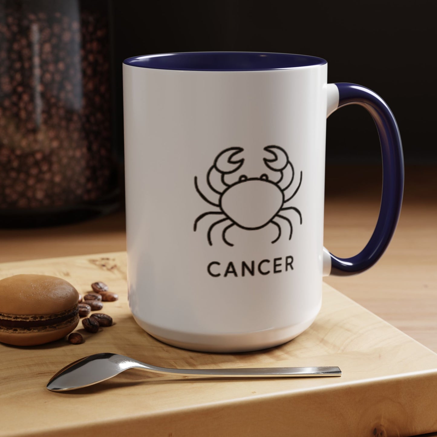 Cancer Zodiac Accent Mug (11oz & 15oz)