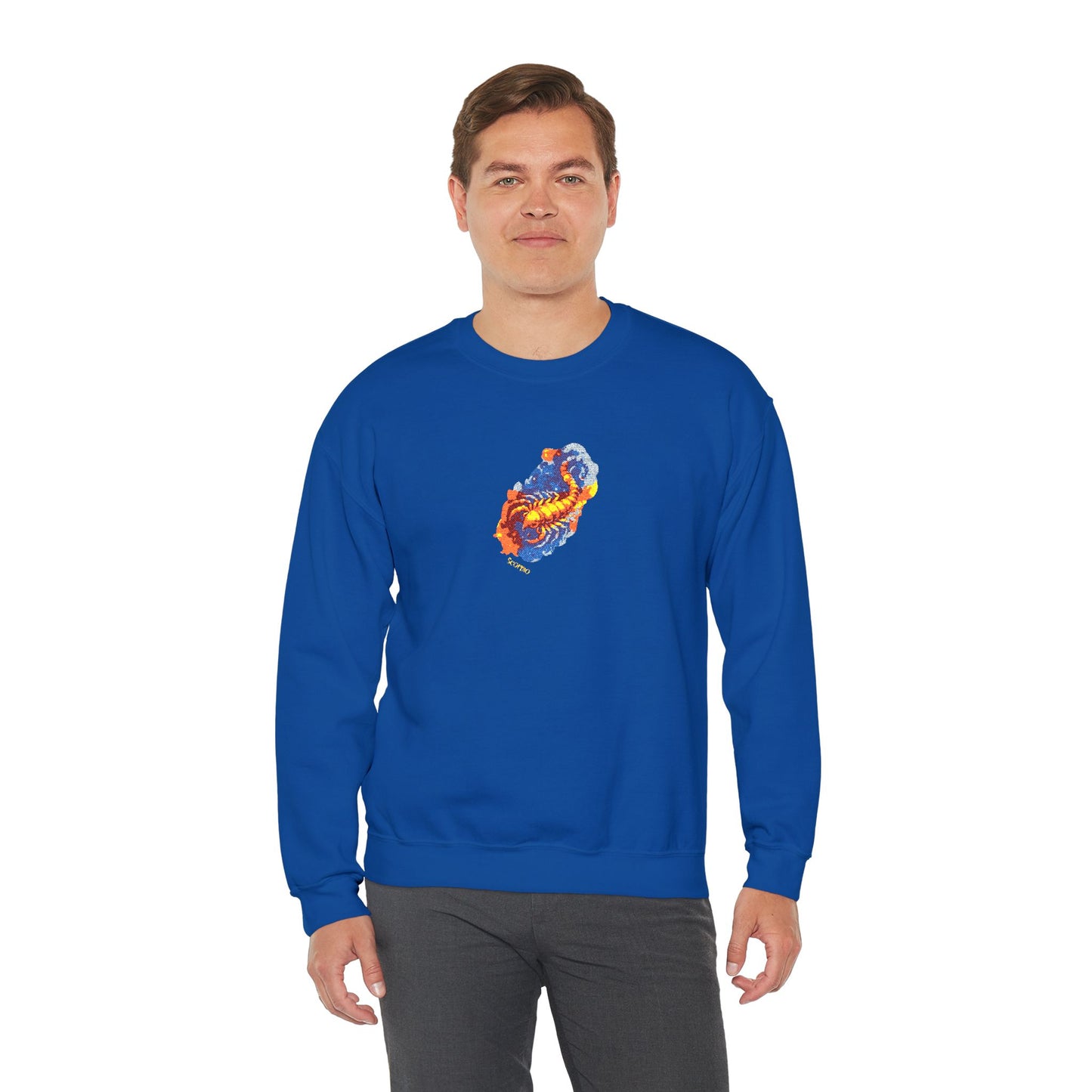 Scorpio Zodiac Unisex Heavy Blend™ Crewneck Sweatshirt