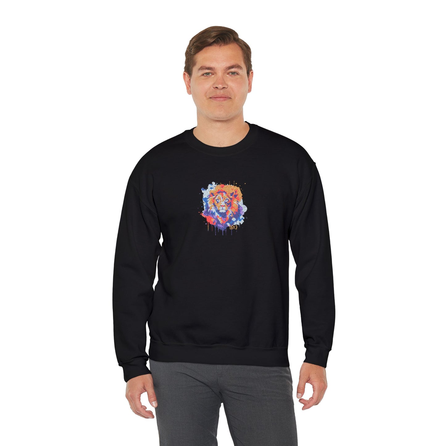 Leo Zodiac Unisex Heavy Blend™ Crewneck Sweatshirt