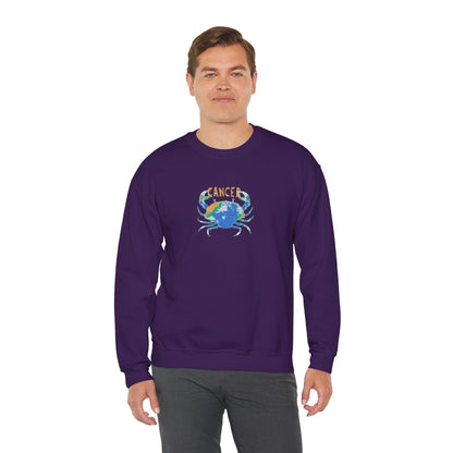 Cancer Zodiac Unisex Heavy Blend™ Crewneck Sweatshirt
