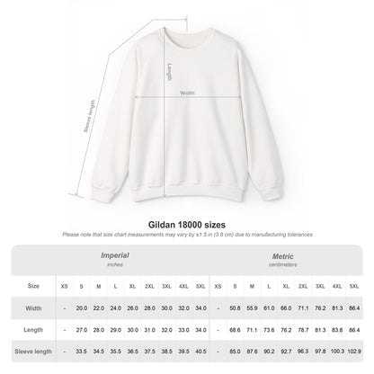 Virgo Zodiac Unisex Heavy Blend™ Crewneck Sweatshirt