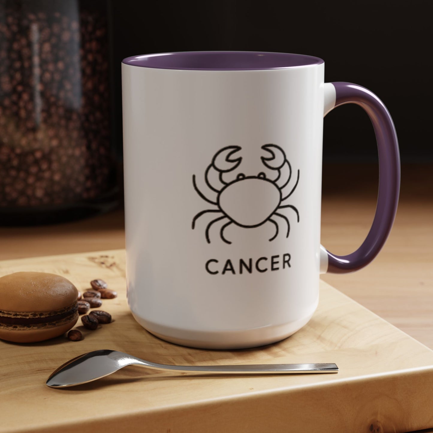 Cancer Zodiac Accent Mug (11oz & 15oz)