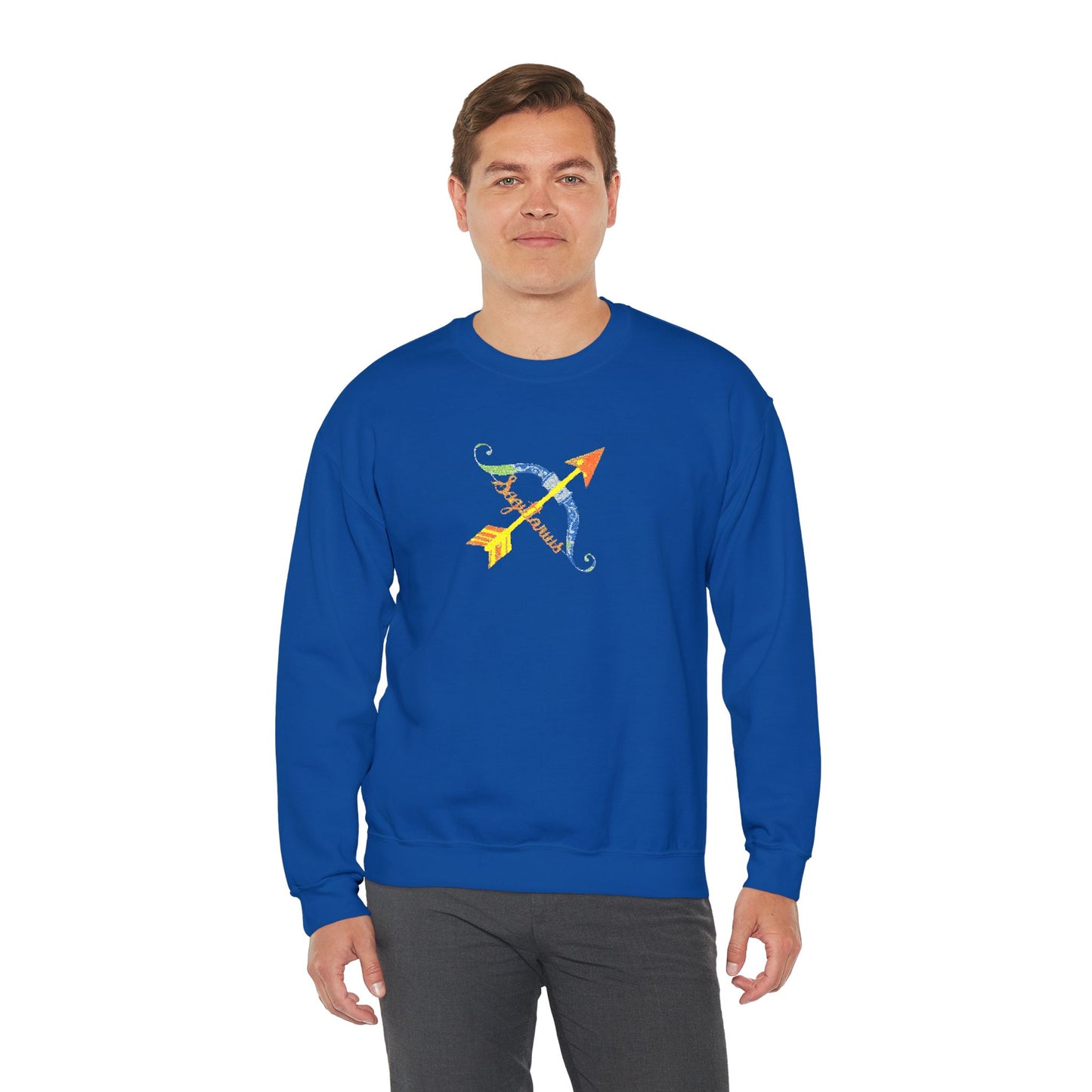Sagittarius Zodiac Unisex Heavy Blend™ Crewneck Sweatshirt