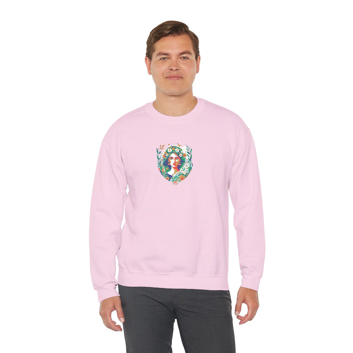 Virgo Zodiac Unisex Heavy Blend™ Crewneck Sweatshirt