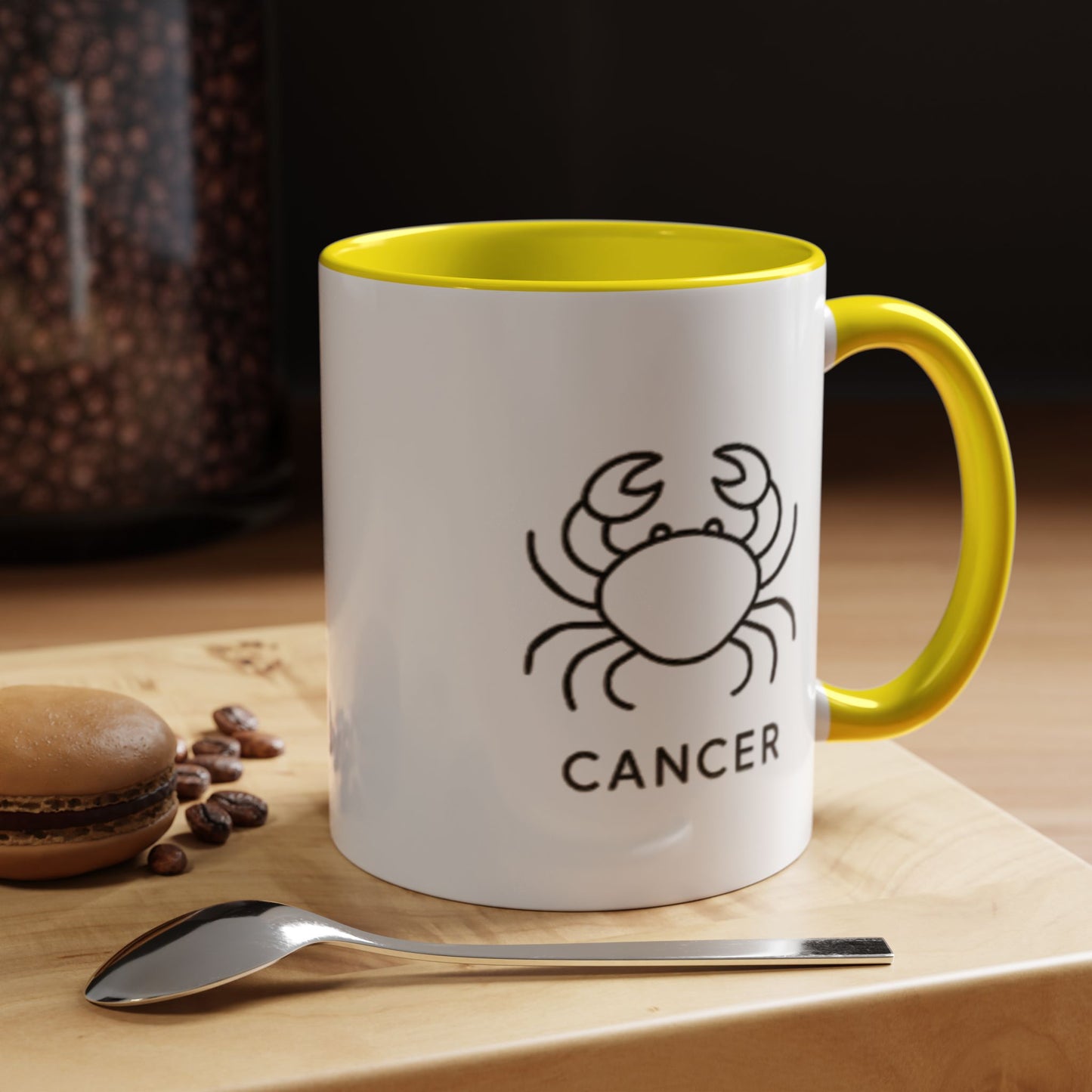Cancer Zodiac Accent Mug (11oz & 15oz)