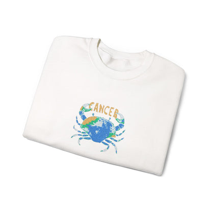 Cancer Zodiac Unisex Heavy Blend™ Crewneck Sweatshirt