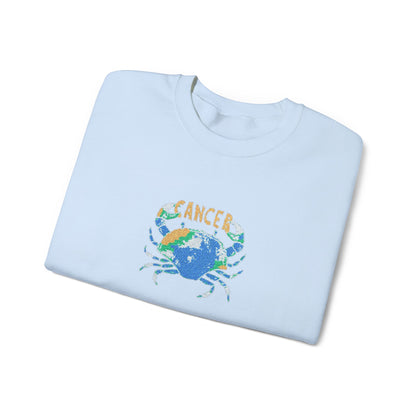 Cancer Zodiac Unisex Heavy Blend™ Crewneck Sweatshirt