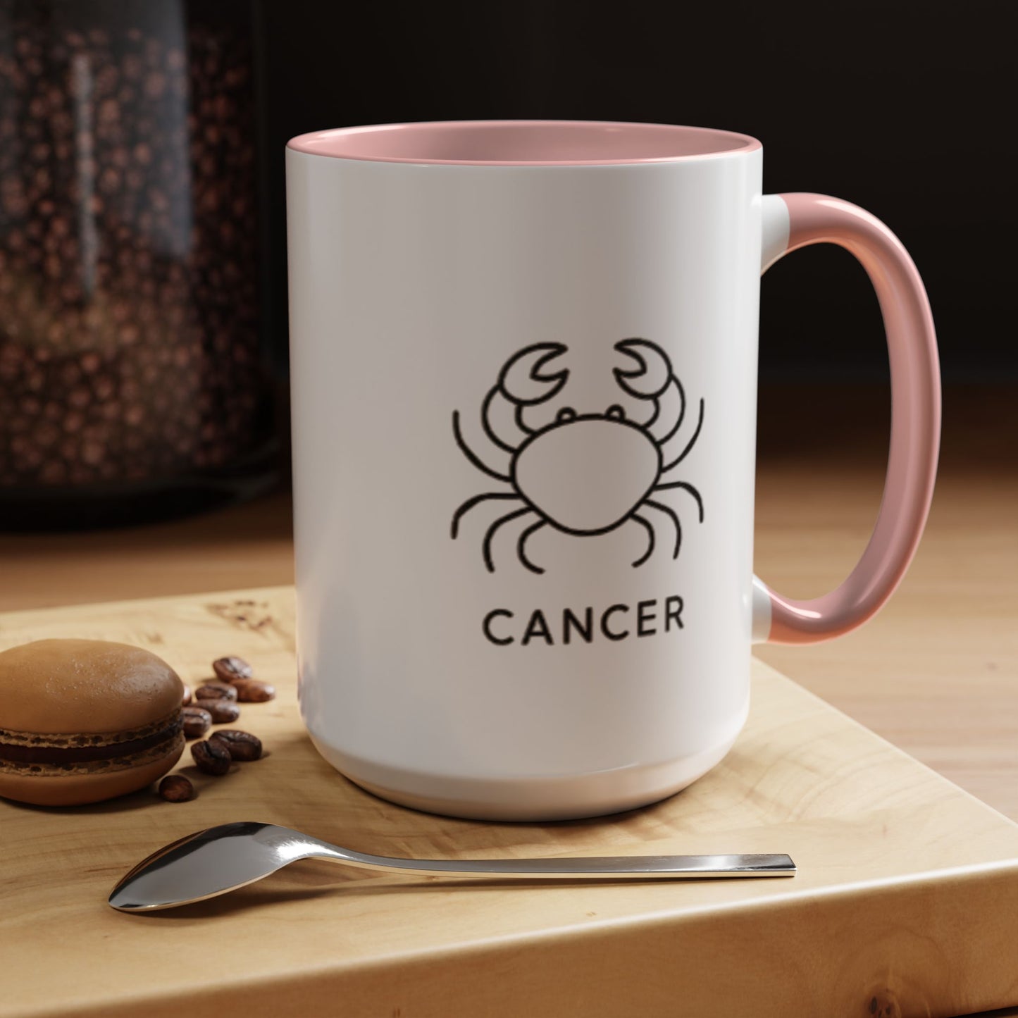 Cancer Zodiac Accent Mug (11oz & 15oz)