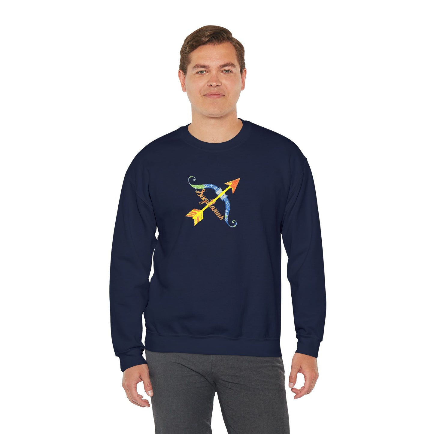 Sagittarius Zodiac Unisex Heavy Blend™ Crewneck Sweatshirt