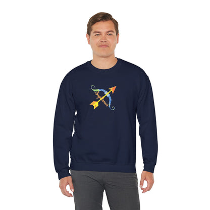 Sagittarius Zodiac Unisex Heavy Blend™ Crewneck Sweatshirt