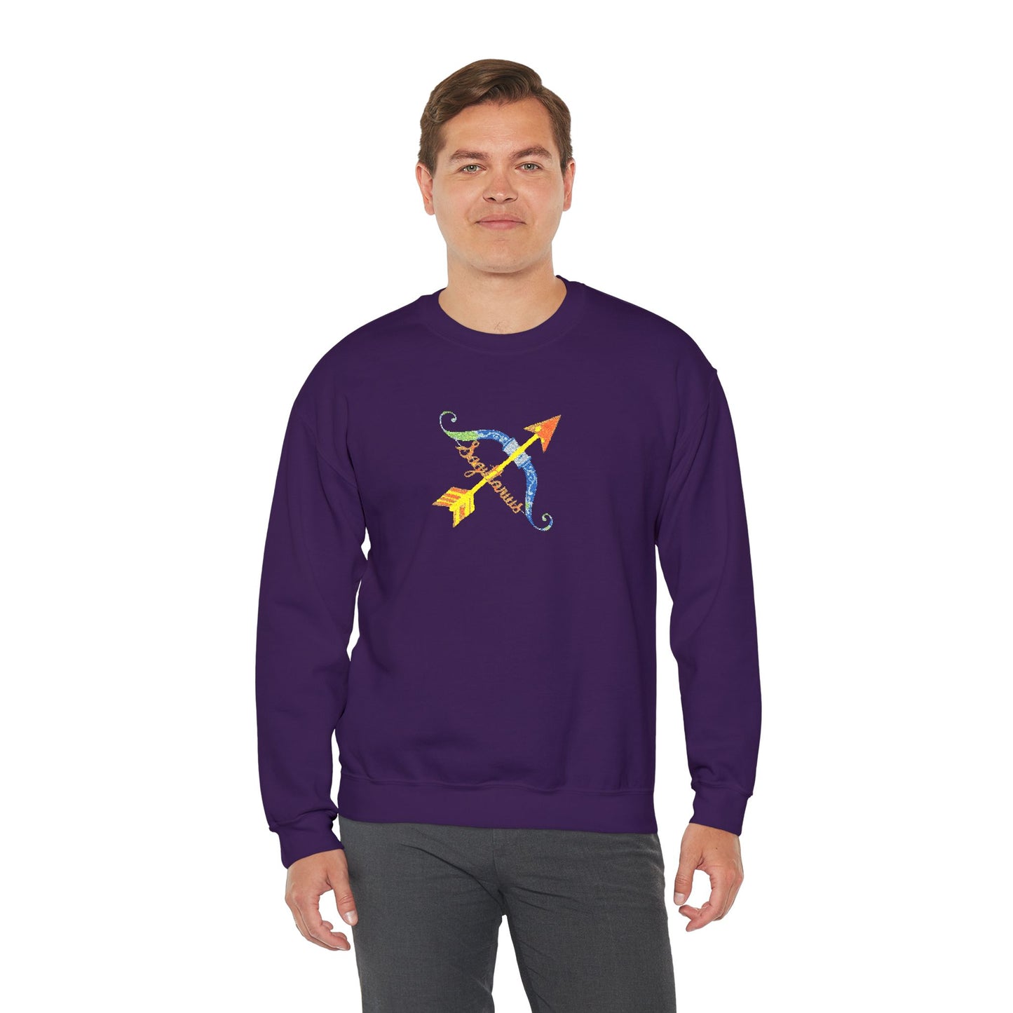 Sagittarius Zodiac Unisex Heavy Blend™ Crewneck Sweatshirt
