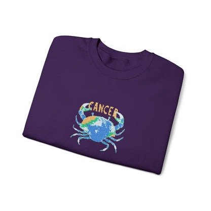 Cancer Zodiac Unisex Heavy Blend™ Crewneck Sweatshirt