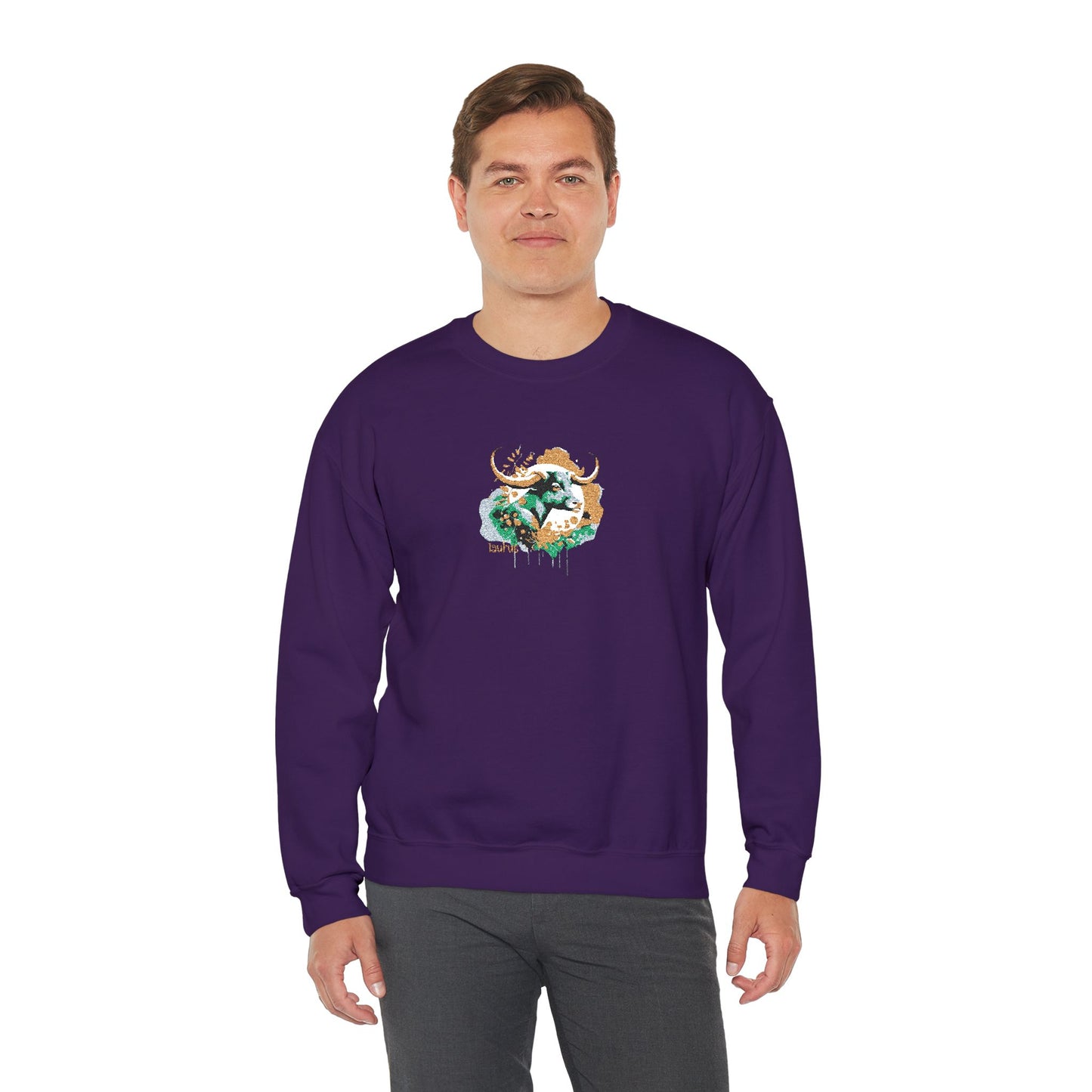 Taurus Zodiac Unisex Heavy Blend™ Crewneck Sweatshirt