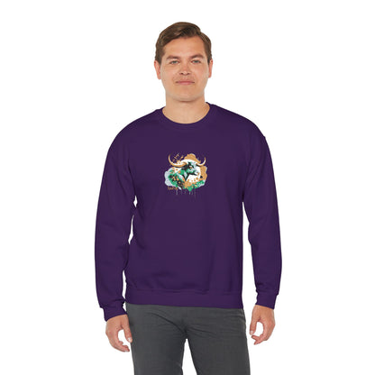 Taurus Zodiac Unisex Heavy Blend™ Crewneck Sweatshirt