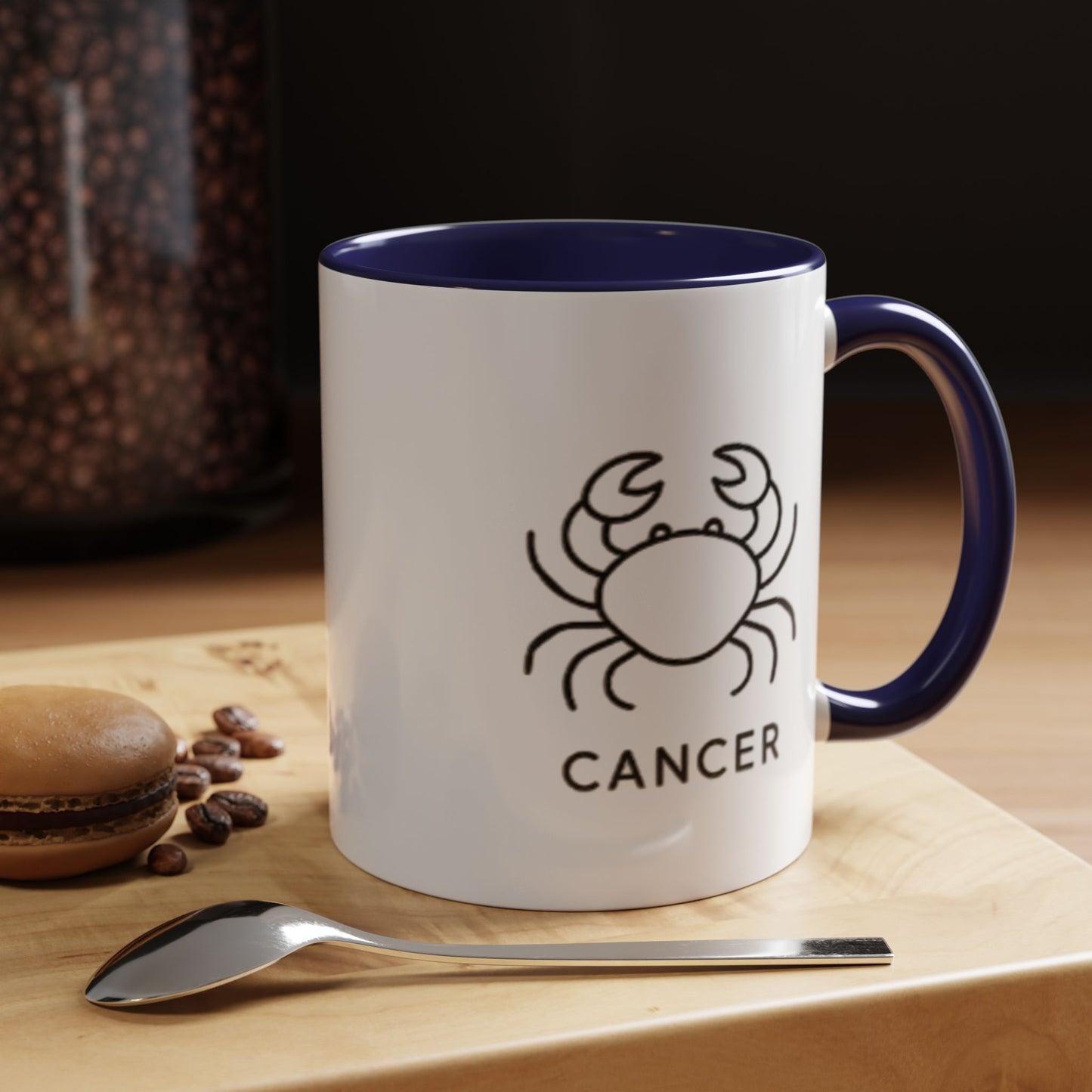 Cancer Zodiac Accent Mug (11oz & 15oz)