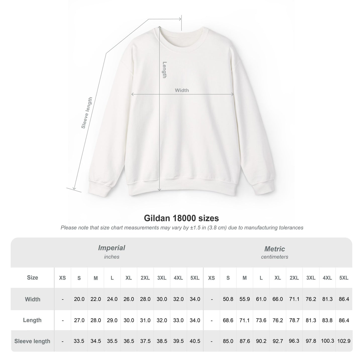 Gemini Zodiac Unisex Heavy Blend™ Crewneck Sweatshirt