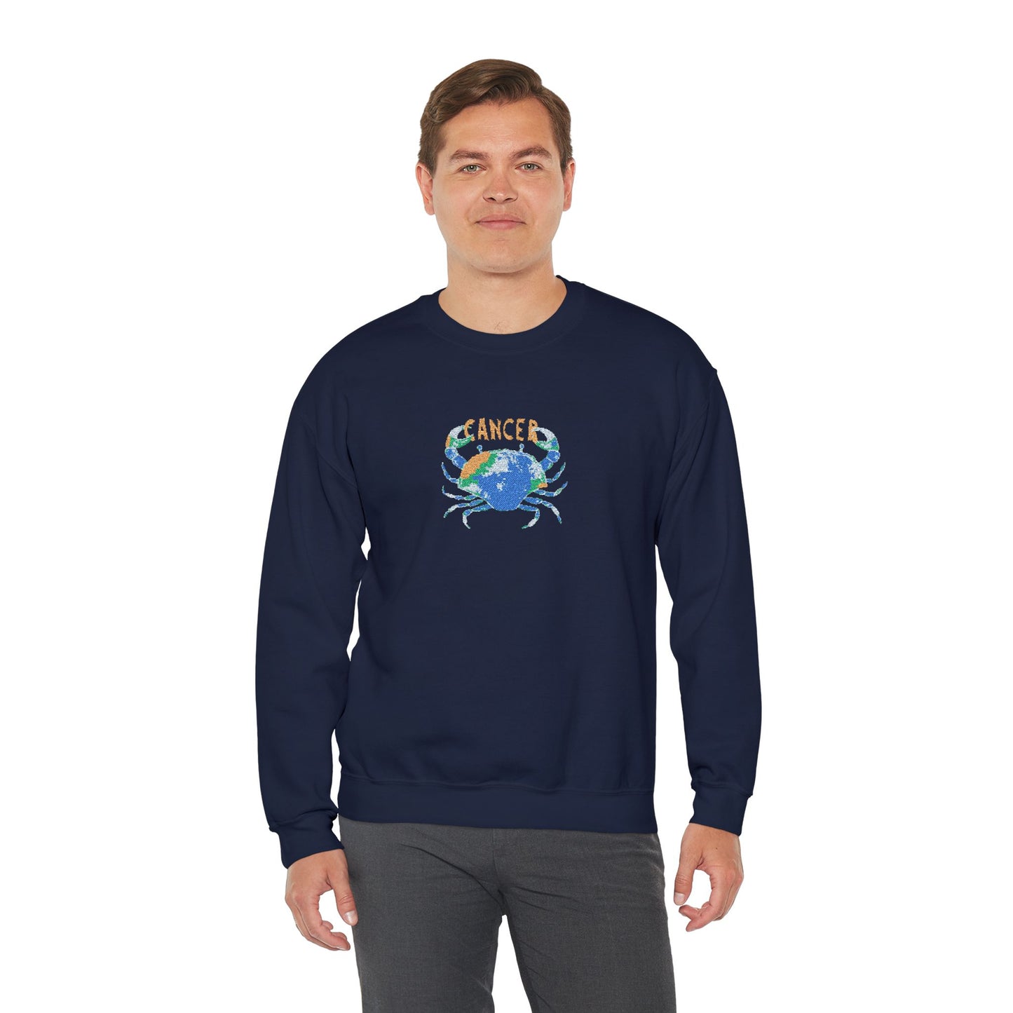 Cancer Zodiac Unisex Heavy Blend™ Crewneck Sweatshirt