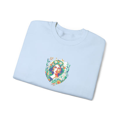 Virgo Zodiac Unisex Heavy Blend™ Crewneck Sweatshirt