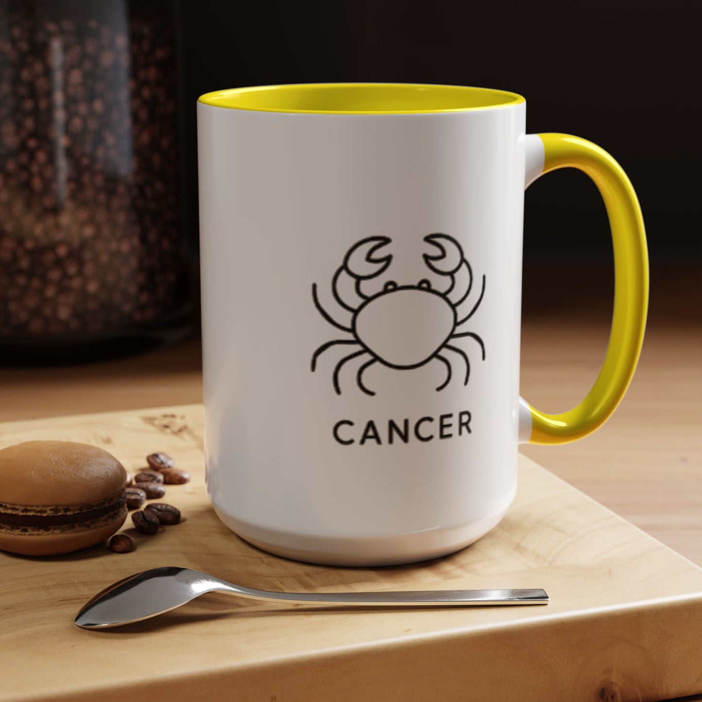 Cancer Zodiac Accent Mug (11oz & 15oz)