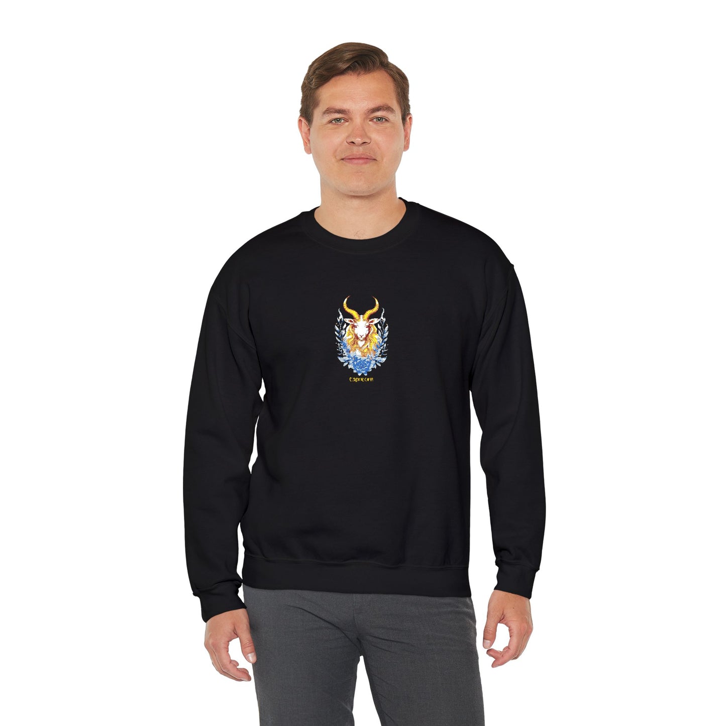 Capricorn Zodiac Unisex Heavy Blend™ Crewneck Sweatshirt