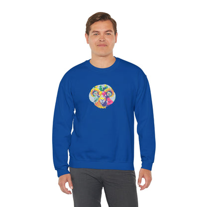 Aries Zodiac Unisex Heavy Blend™ Crewneck Sweatshirt