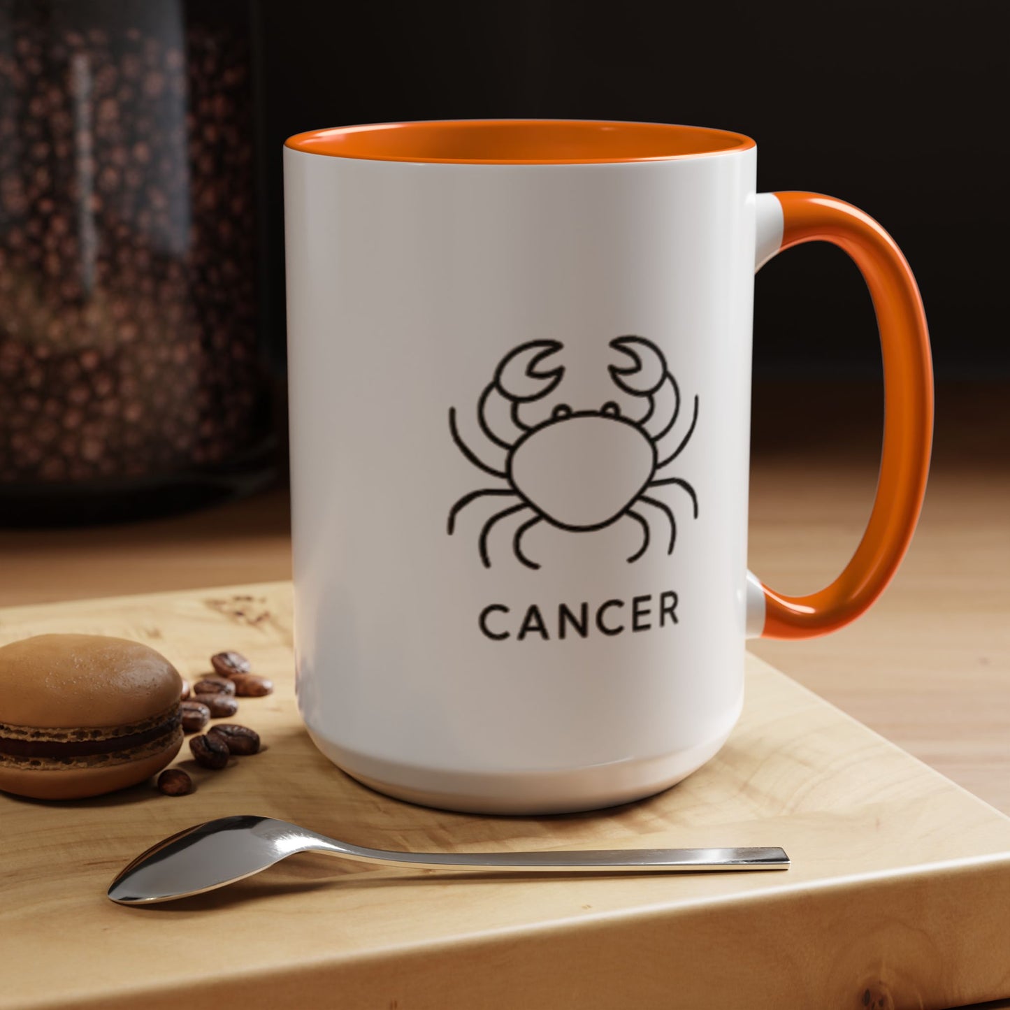 Cancer Zodiac Accent Mug (11oz & 15oz)