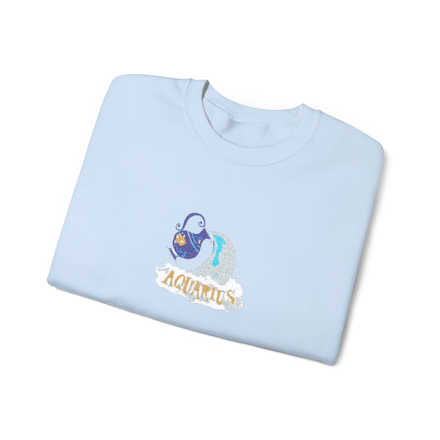 Aquarius Zodiac Unisex Heavy Blend™ Crewneck Sweatshirt