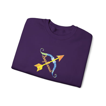 Sagittarius Zodiac Unisex Heavy Blend™ Crewneck Sweatshirt
