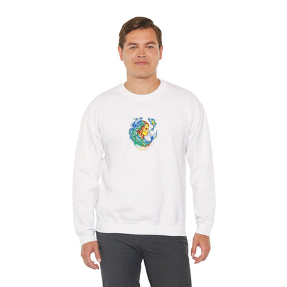 Pisces Zodiac Unisex Heavy Blend™ Crewneck Sweatshirt