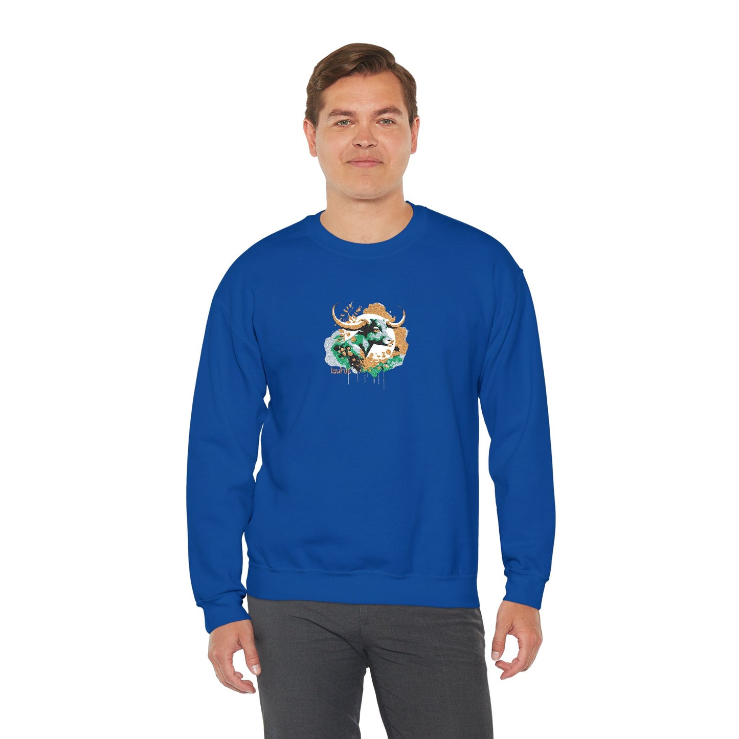 Taurus Zodiac Unisex Heavy Blend™ Crewneck Sweatshirt
