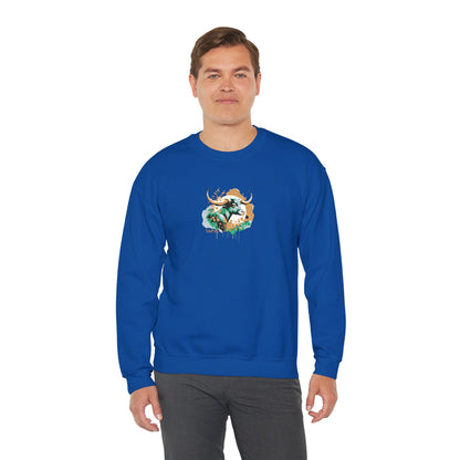 Taurus Zodiac Unisex Heavy Blend™ Crewneck Sweatshirt