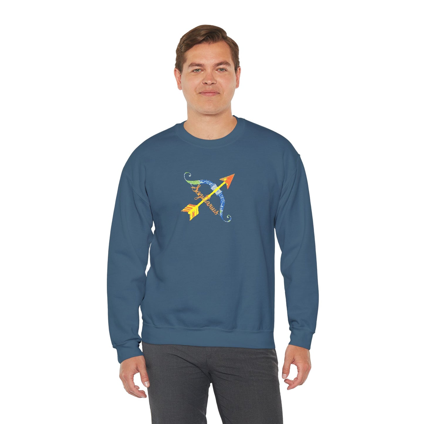 Sagittarius Zodiac Unisex Heavy Blend™ Crewneck Sweatshirt