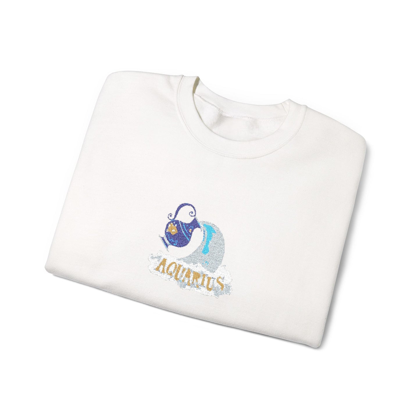 Aquarius Zodiac Unisex Heavy Blend™ Crewneck Sweatshirt