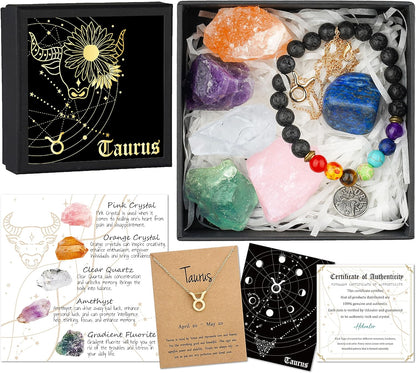 Zodiac Birthstone Gift Box – Spiritual & Healing Astrology Gifts for Women