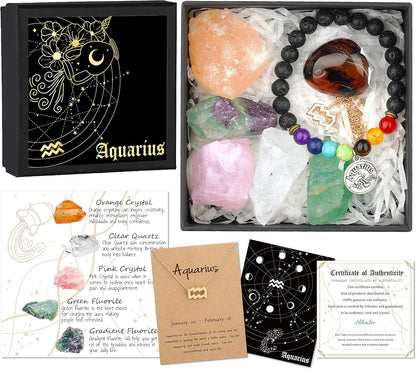 Zodiac Birthstone Gift Box – Spiritual & Healing Astrology Gifts for Women