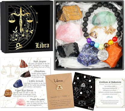 Zodiac Birthstone Gift Box – Spiritual & Healing Astrology Gifts for Women