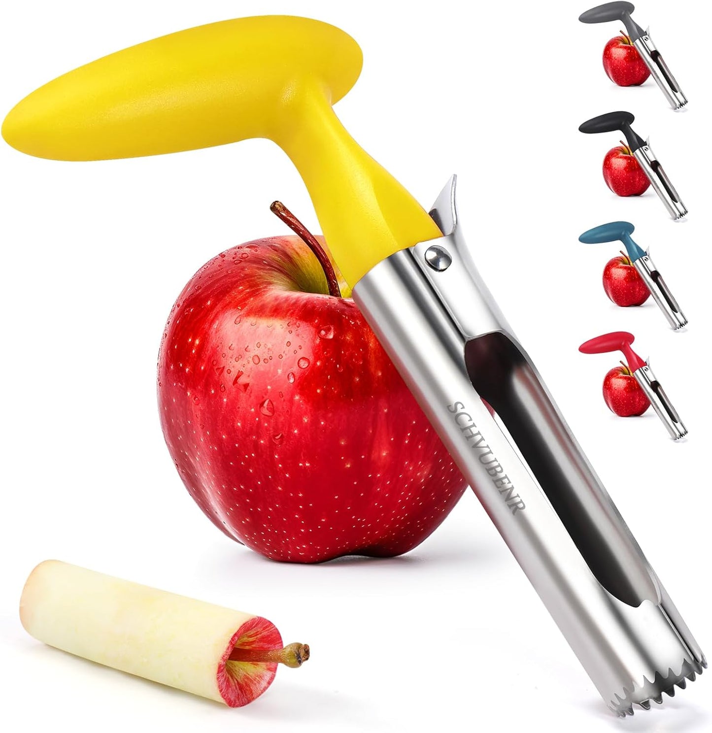 Easy Apple Corer Tool – Durable Stainless Steel, Quick Fruit Core Remover for Apples & Pears
