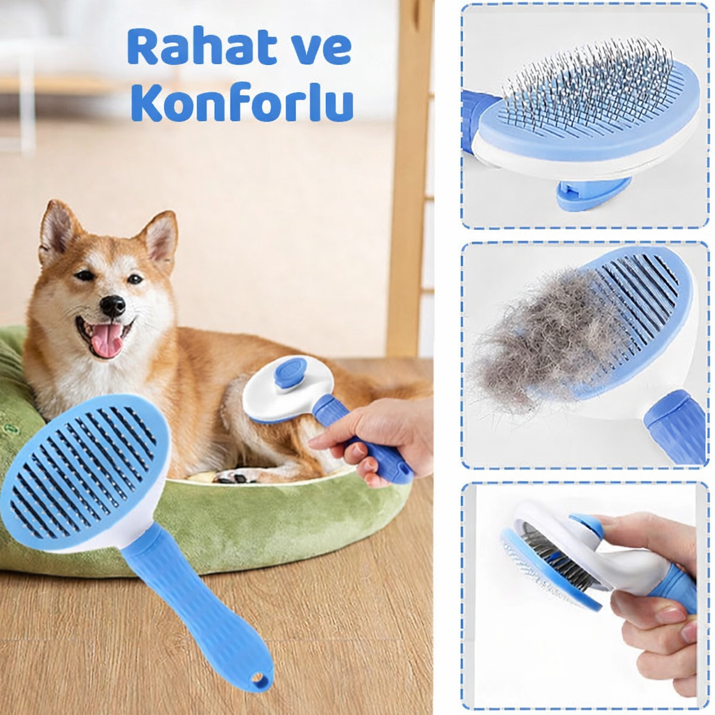 Evcil Hayvanlar İçin 7 Parça Bakım ve Temizlik Seti – Evde Profesyonel Bakım