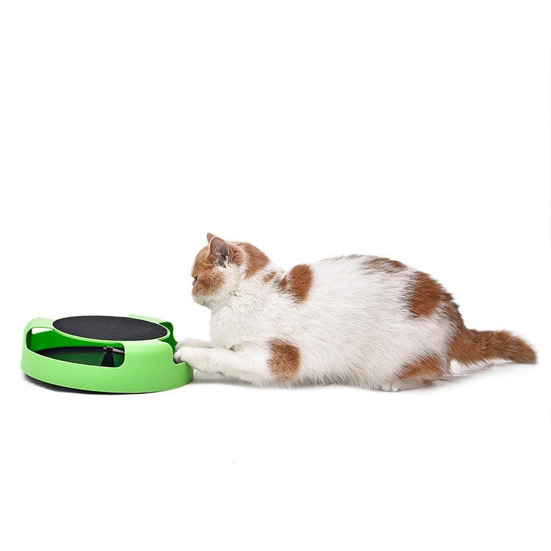 Mouse Catch Cat Toy Groomer Scratch Pad Pet Fun Kitten Interactive Playtime New