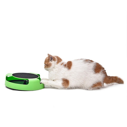 Mouse Catch Cat Toy Groomer Scratch Pad Pet Fun Kitten Interactive Playtime New